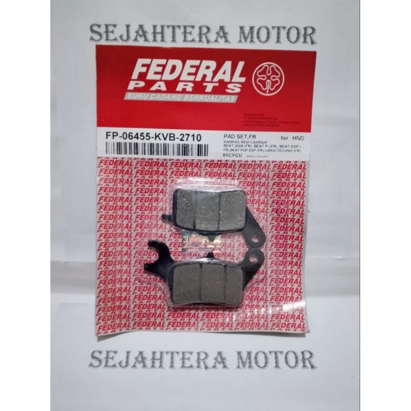 DISPAD asli FEDERAL BEAT FI FP-06455-KVB-2710