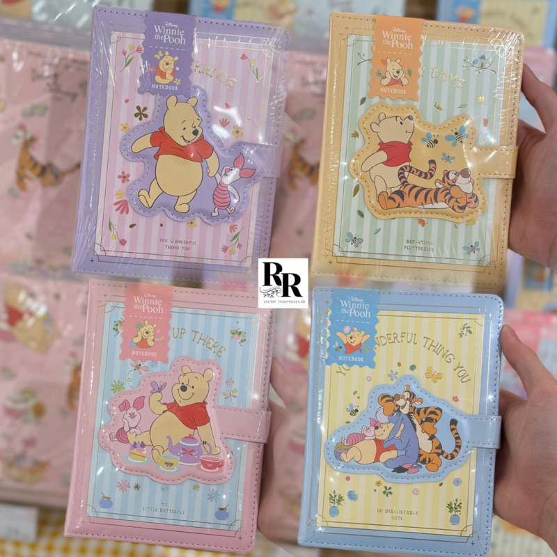 

Oh!Some x Phare - Buku Tulis / Notebook / Disney Winnie The Pooh (Tigger, Eeyore, Piglet, Pooh) Journal Pad Collection