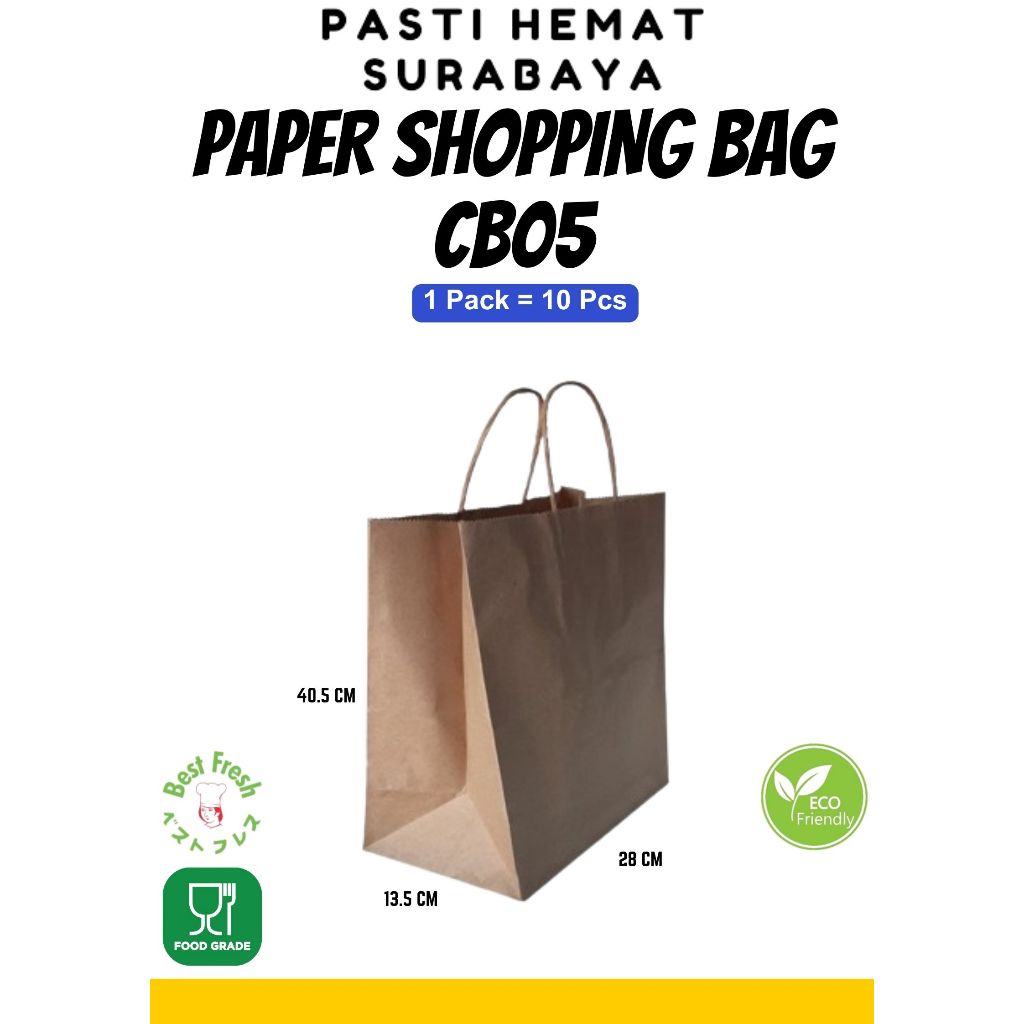 

Paper Bag Shopping CB05 | Tas Shopping Paper | paper Shopping Bag