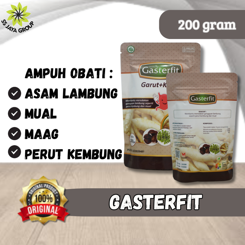 

[PROMO CUCI GUDANG] GASTERFIT | OBAT ASAM LAMBUNG | PATI GARUT ASLI UNTUK ASAM LAMBUNG | OBAT MAGH