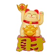 Kucing Hoki Keberuntungan / Kucing Manekineko / Solar Kucing Hoki Keberuntungan