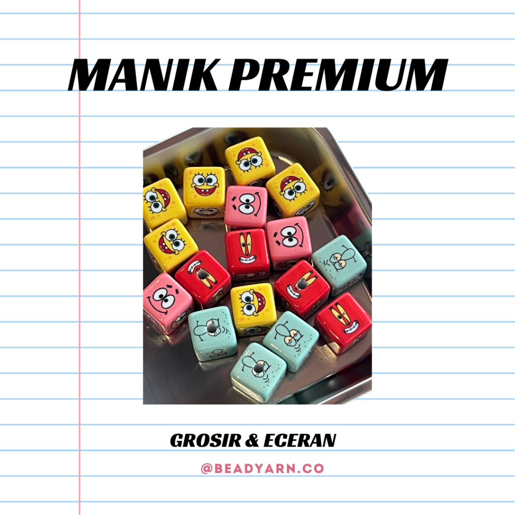 MANIK GANCI KOTAK SPONGEBOB