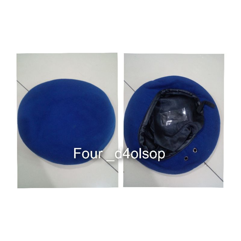 baret biru | baret satgas
