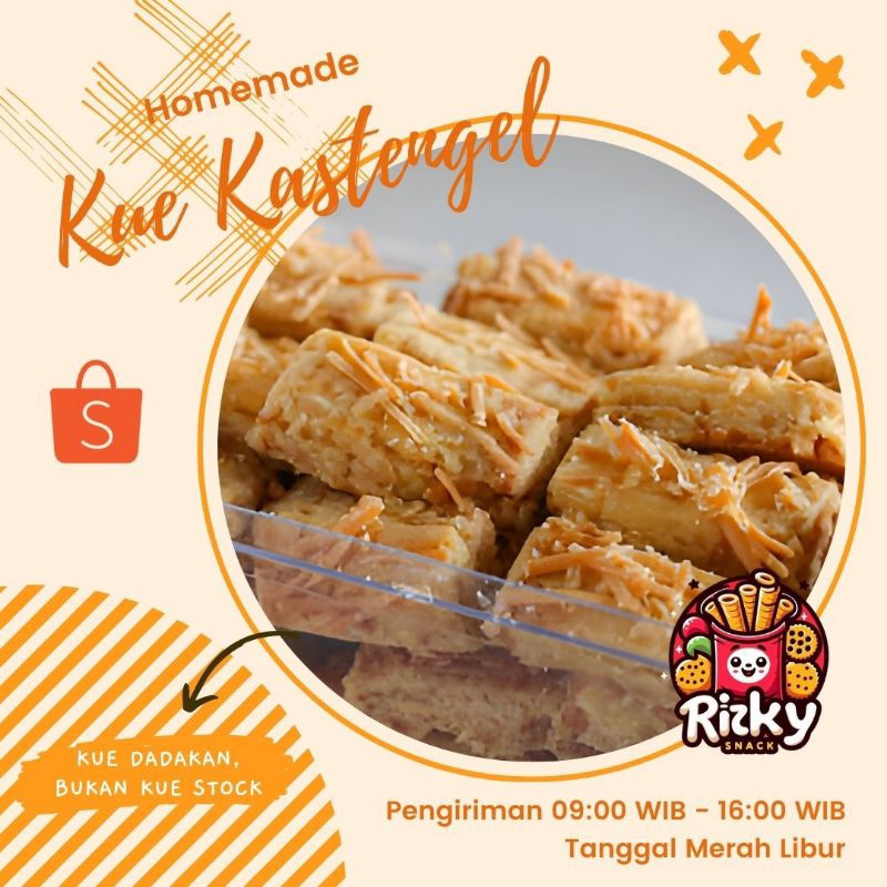 

kue lebaran / kue kastengel / kue keju / kue kering / camilan / cemilan 250gr