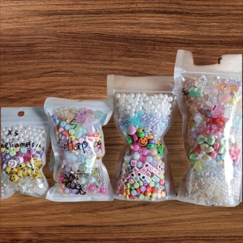 Manik Manik serok Manik manik lengkap Manik topping Manik hurup abjad Manik bunga manik mutiara mani