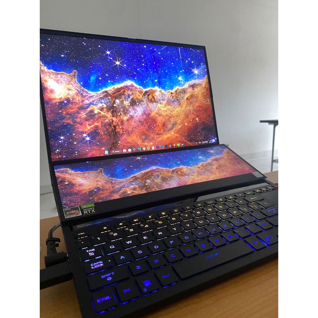 ASUS ROG ZEPHYRUS DUO 16 | Ryzen 9 6900HX | RTX 3060 | RAM 16gb Ddr5 | SSD 1Tb M.2 Nvme gen.4 (Secon