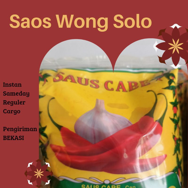 

Saos Wong Solo Bumbu Baso Aci Bakso Cuanki