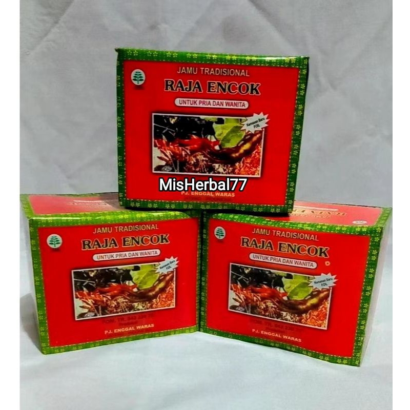 

RAJA ENCOK ORIGINAL Jamu serbuk/bubuk