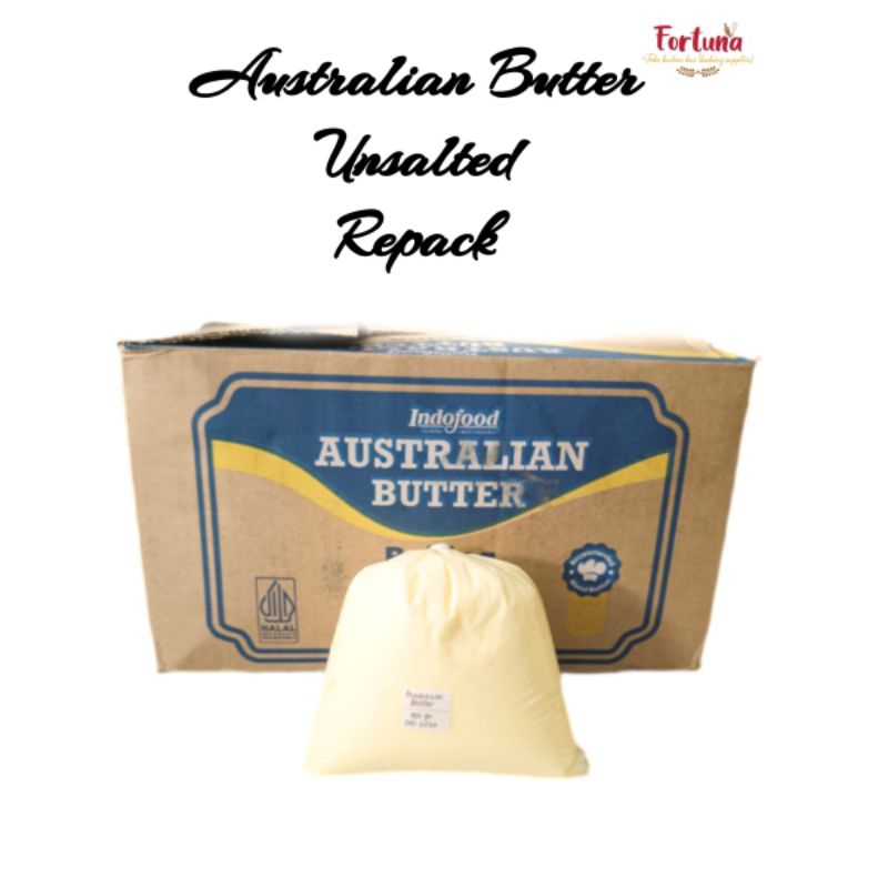 

Australian Butter Unsalted per 100gr