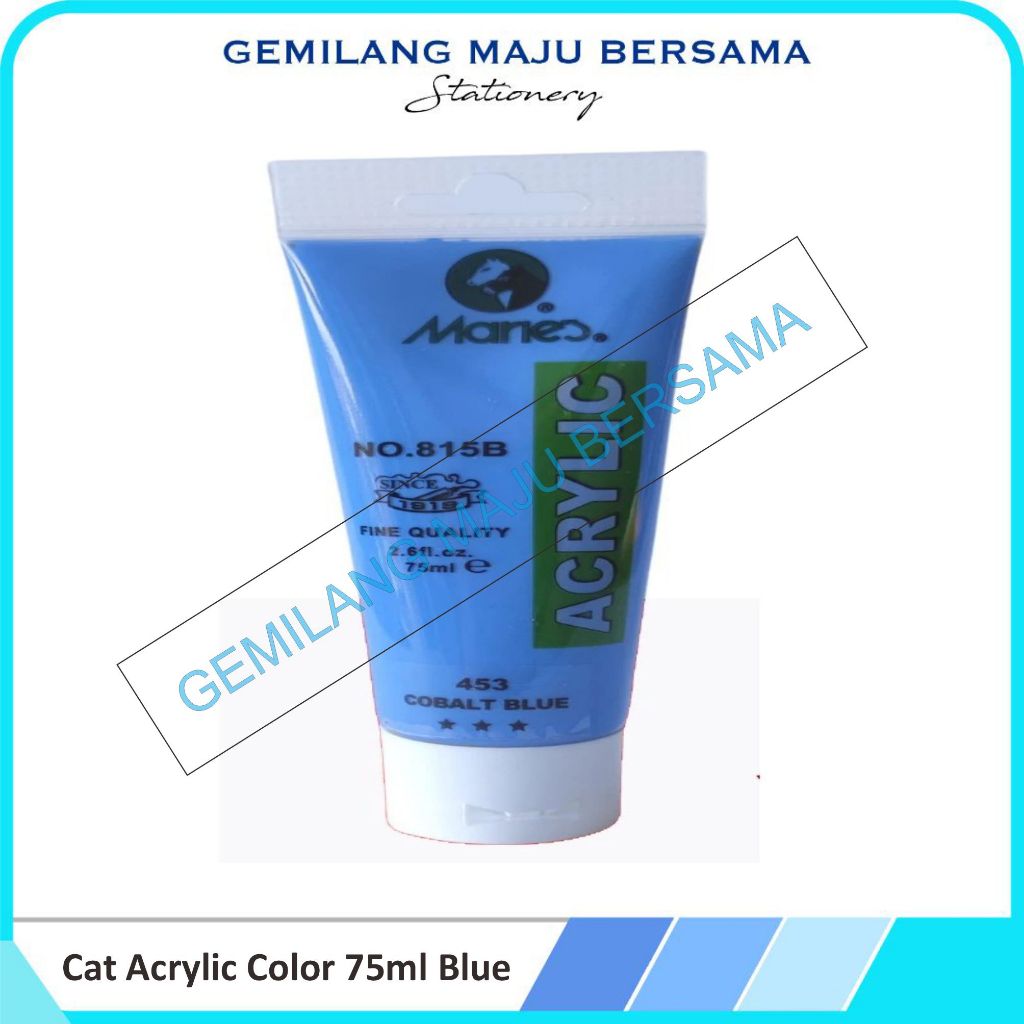 

Cat Acrylic Maries Color 75ml Blue (Harga Per Pcs)