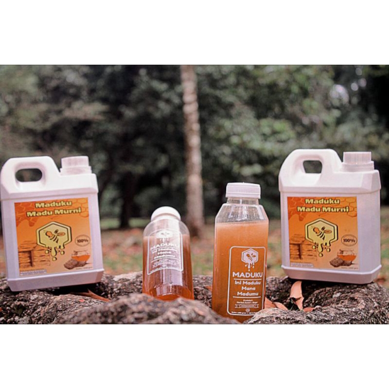 

Madu Murni / 100 % Raw honey / Madu Keluarga Bebas Prahara isi 600 gr