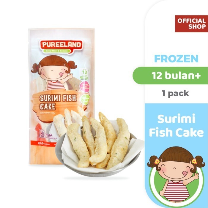 Pureeland Baby Surimi Fish Cake / Otak-Otak Ikan Surimi / Frozen Mpasi