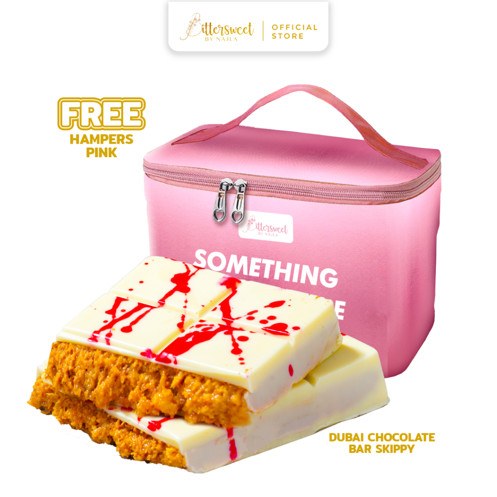 

[ FREE TAS PINK ] DUBAI CHOCOLATE BAR SKIPPY