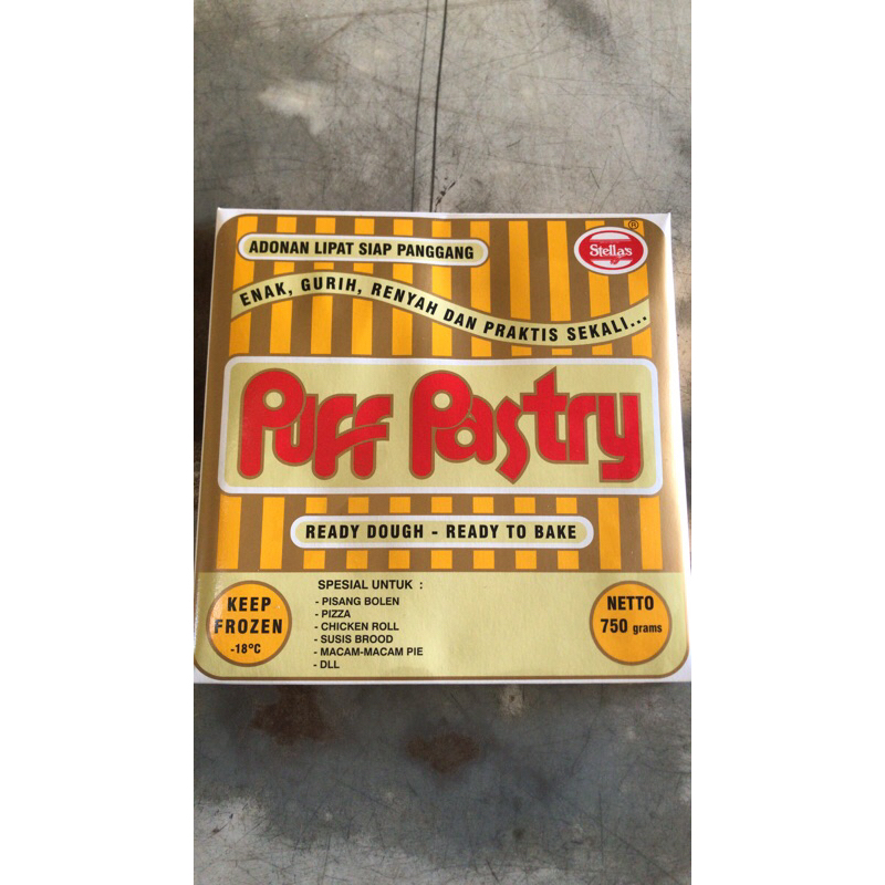 

STELLA PUFF PASTRY 750GR