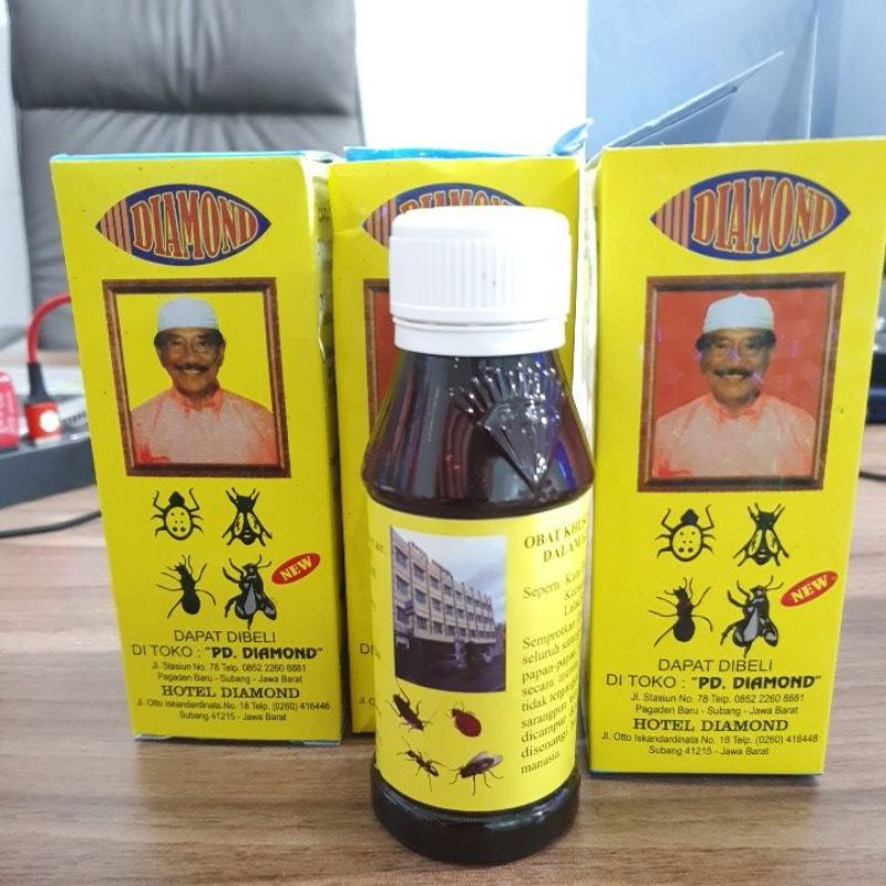 Obat Hama Walet DIAMOND 100% ORIGINAL Pembasmi Parfum Pemikat Walet / Parfum Diamond Walet / Obat