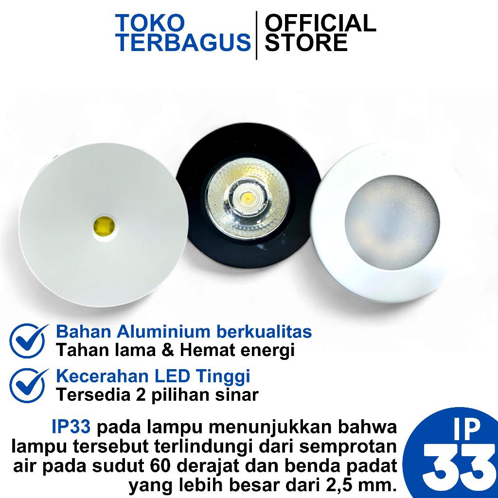 Andorestore Lampu Spotlight Downlight Outbow 3 Watt 5Watt Led Lemari Mebel Dapur