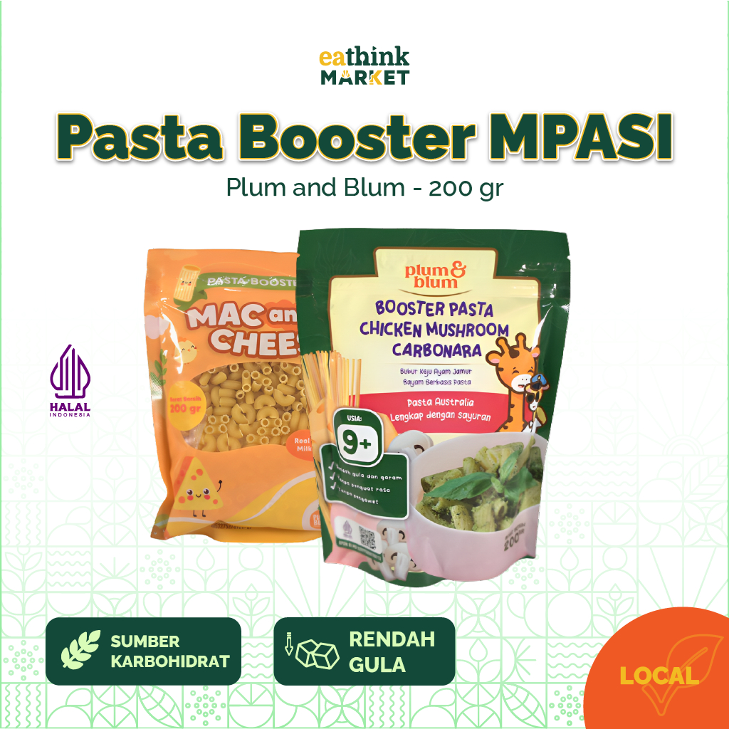 Pasta Booster MPASI Anak - Plum and Blum 200 g