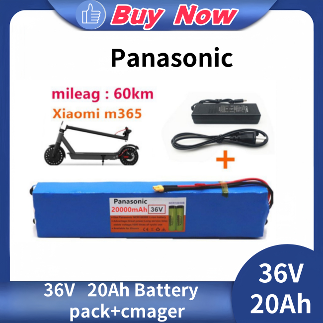 Xiaomi Mijia 36V 20000mAh skuter listrik m365 36V 20Ah skuter baterai BMS papan baterai Xiaomi m3