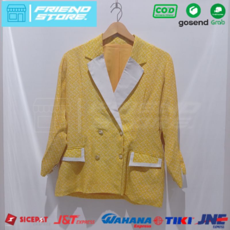 Jas Blazer Kuning uk. M (Second)