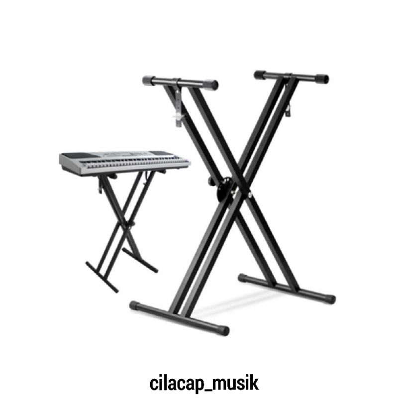 STAND KEYBOARD DOUBLE PALADIN SK 55 ORIGINAL STAND KEYBOARD DOBEL