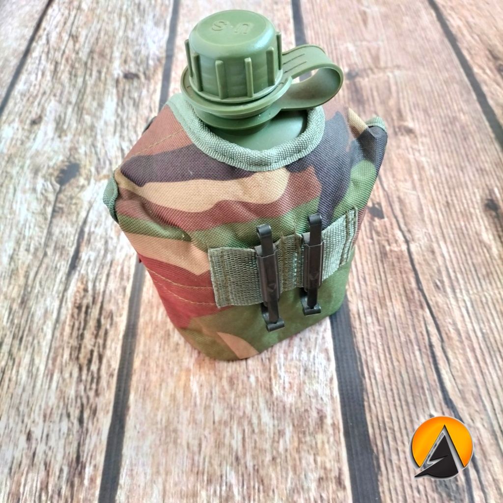 Veples Peples Botol Air Minum Tentara Botol Plus Nesting Camping Import