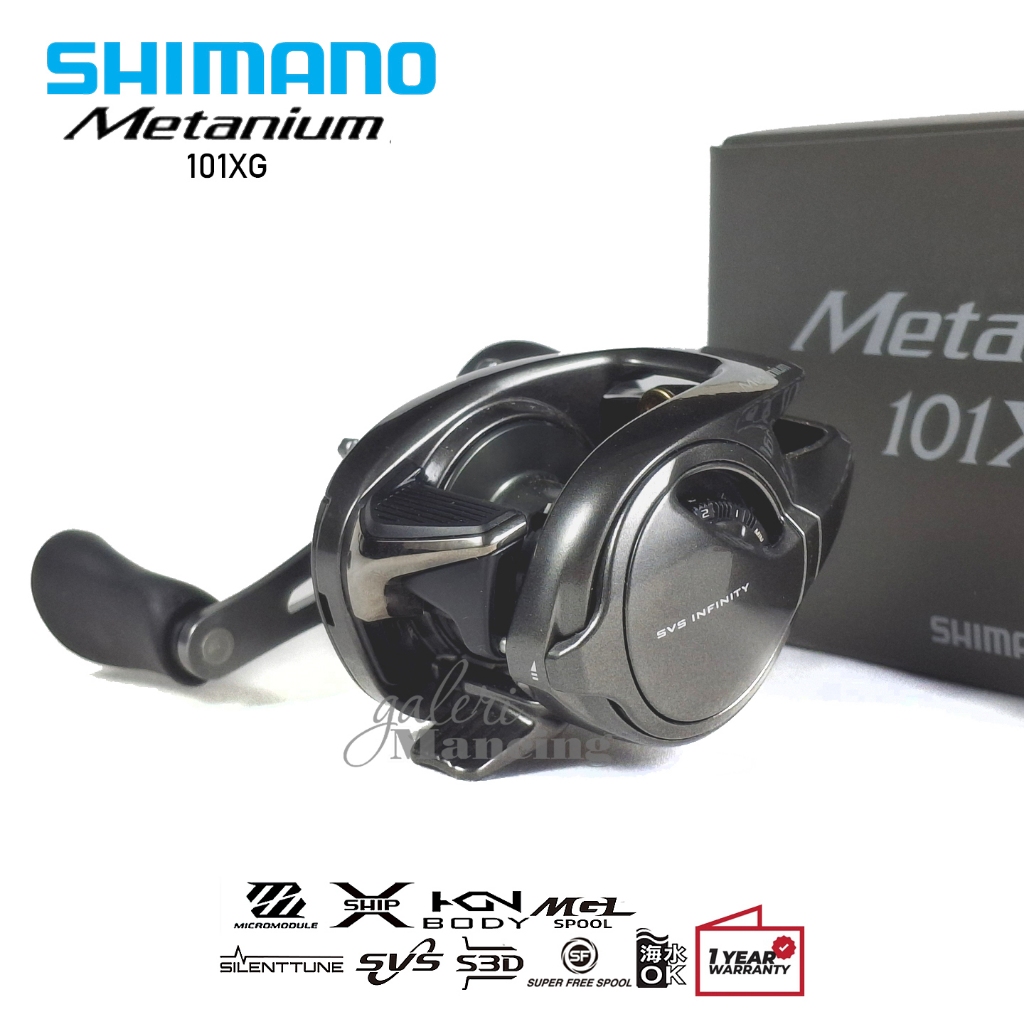 Reel BC Shimano Metanium 101HG/101XG [23] Resmi Galeri Mancing
