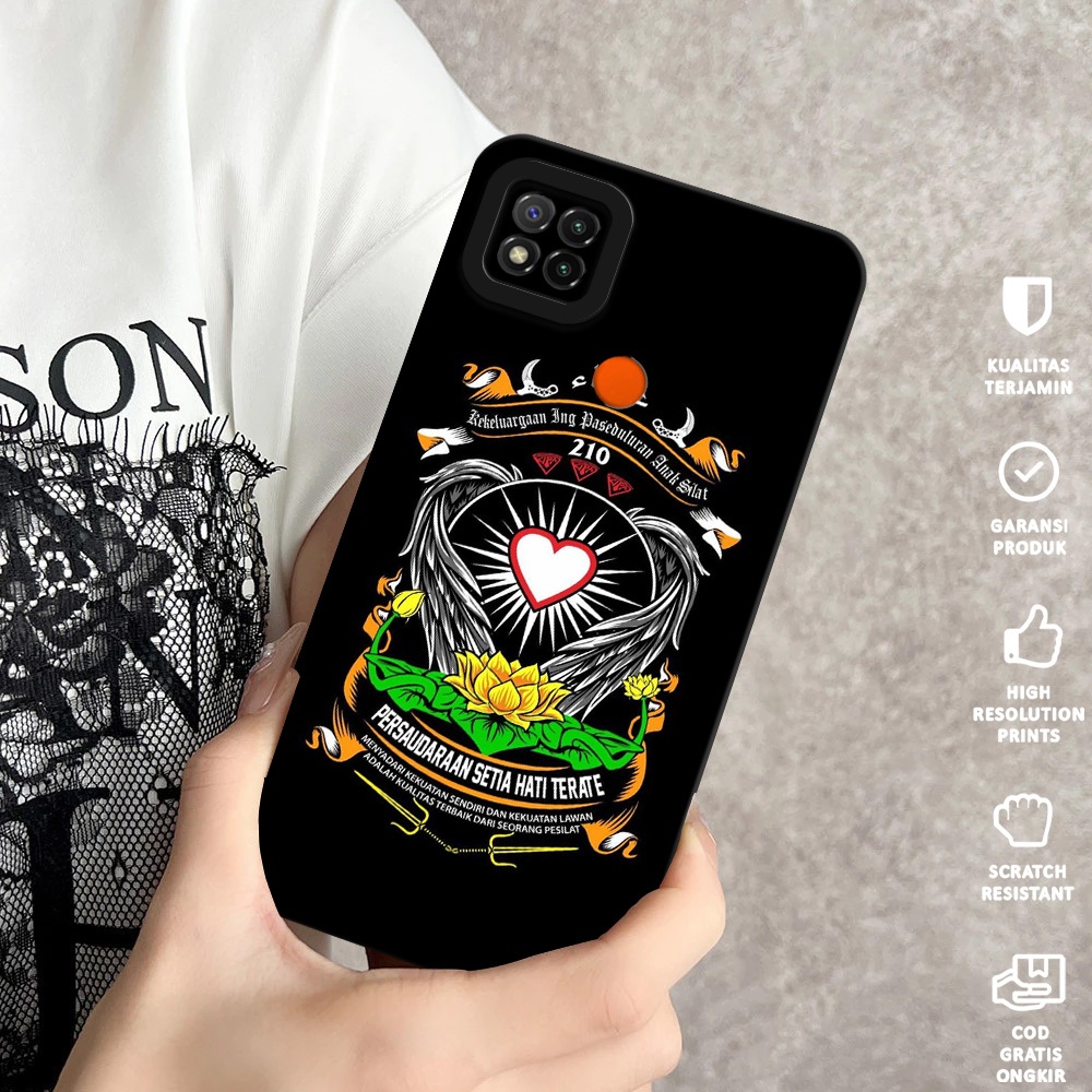 Case Xiaomi Redmi 9C - Casing Hp Xiaomi Redmi 9C Motif PSHT - Softcase Xiaomi Redmi 9C - Softcase Hp
