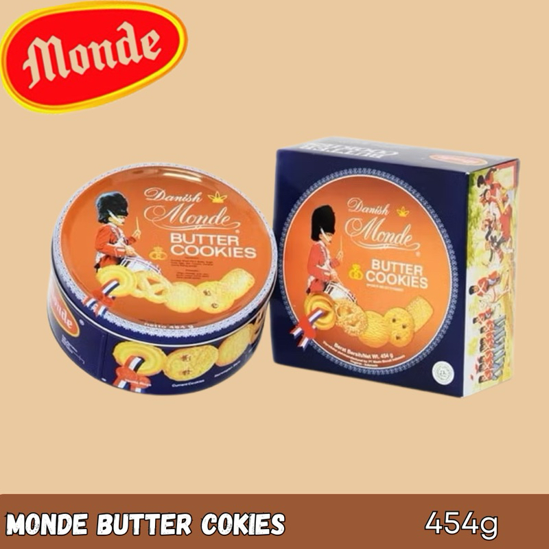 

Monde Butter Cookies Kaleng 454 gr