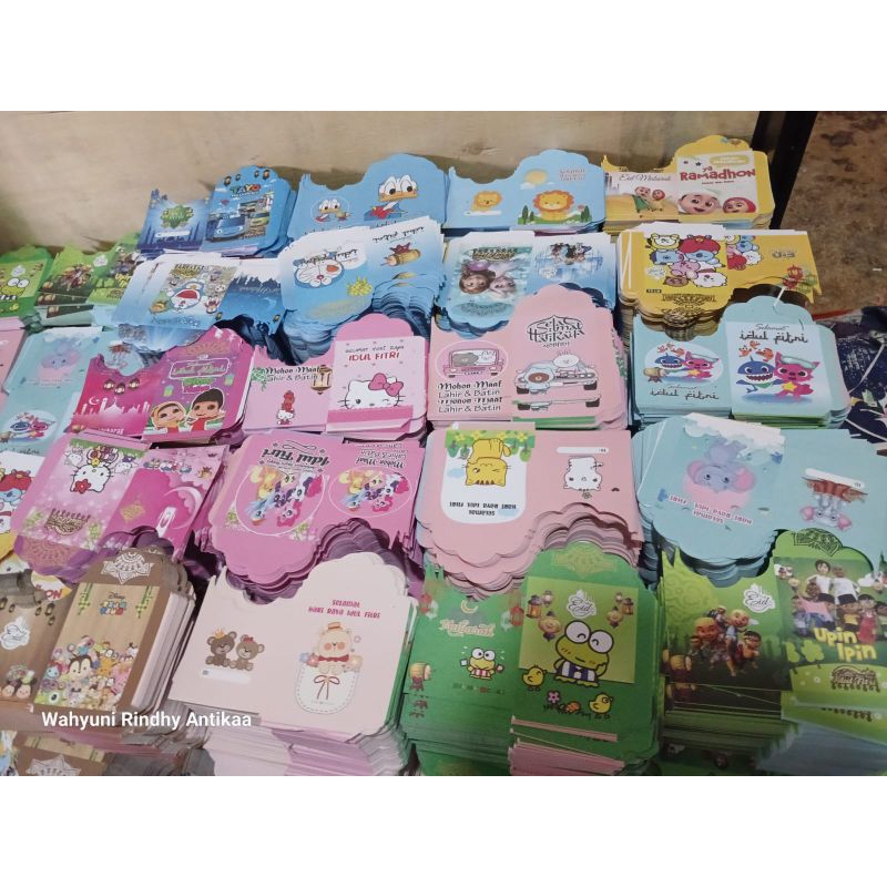 

amplop lebaran 5 pack / 50 pcs (motif random)