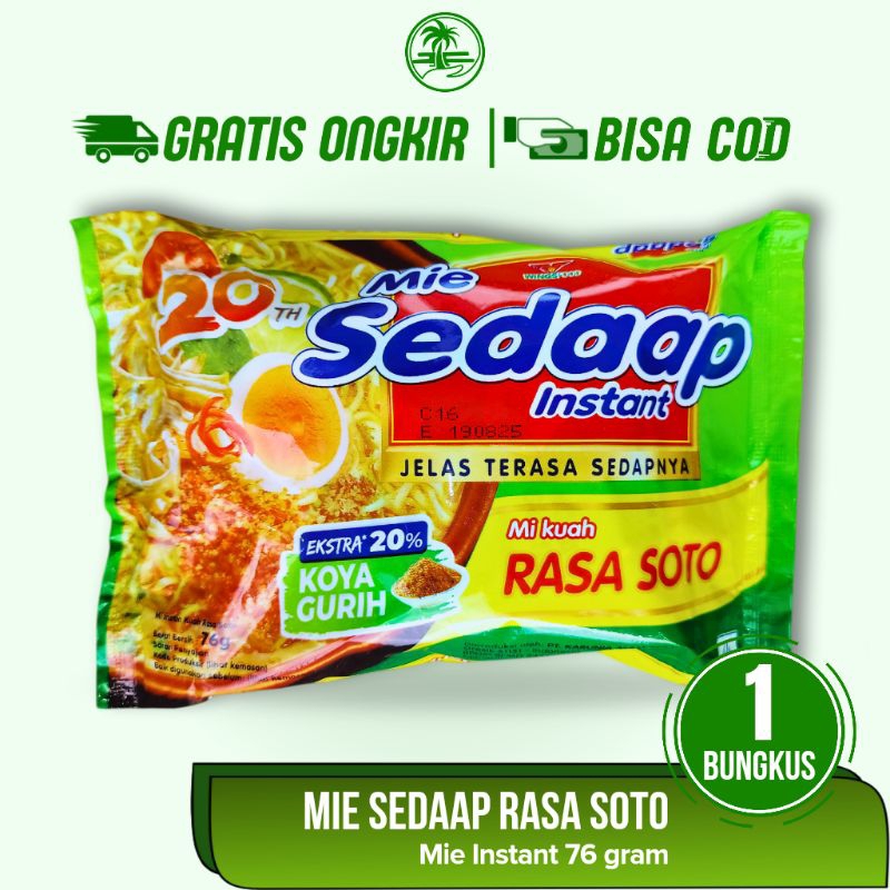 

Mie Sedaap Soto - 76g