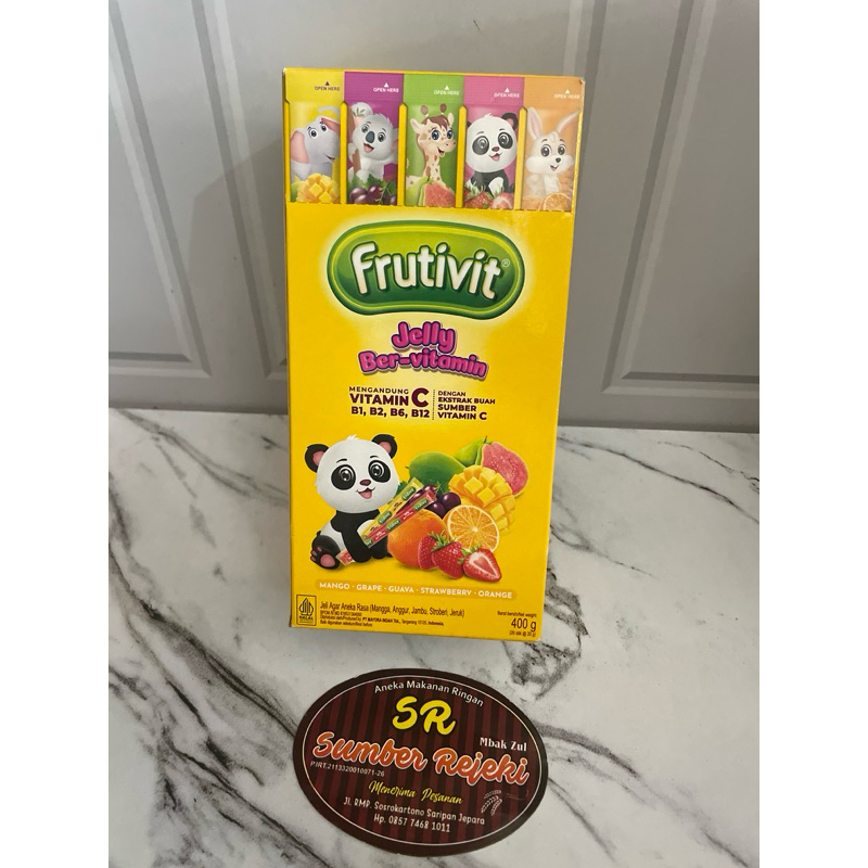 

FRUTIVIT JELLY BER-VITAMIN ISI 20 STIK