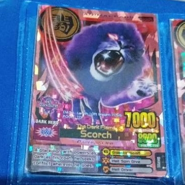 kartu animal kaiser scorch ver 5 ultra rare original