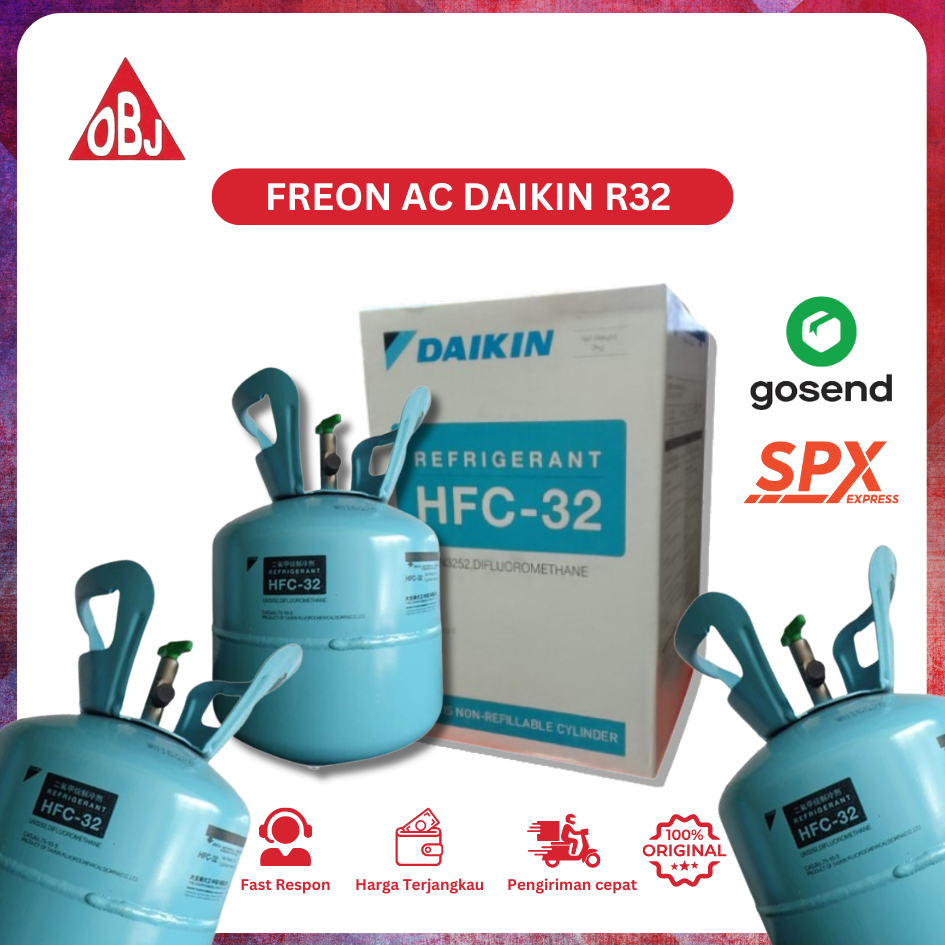 FREON AC DSP DAIKIN ORIGINAL R32 3KG