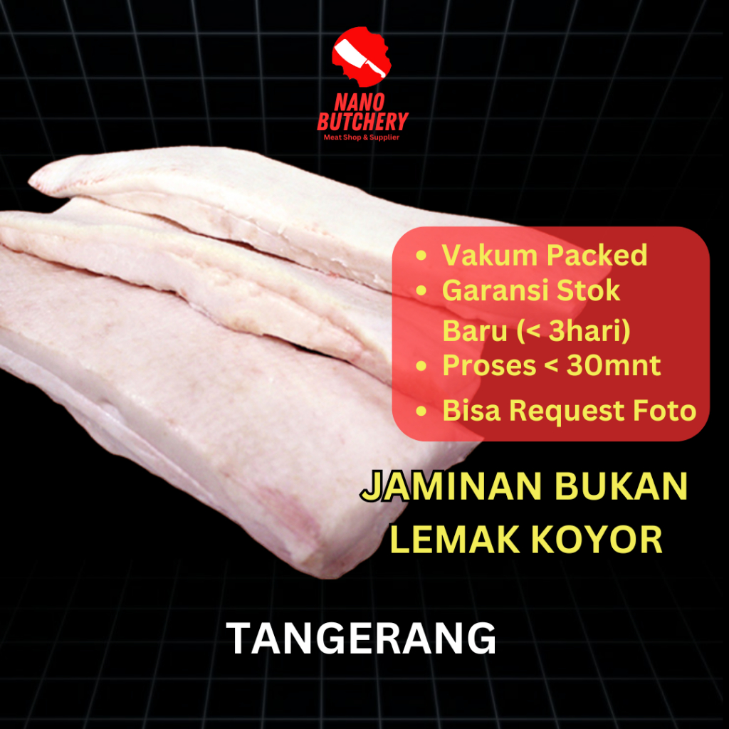 

Minyak Babi Tebal Fresh (per 1kg) - Utuh