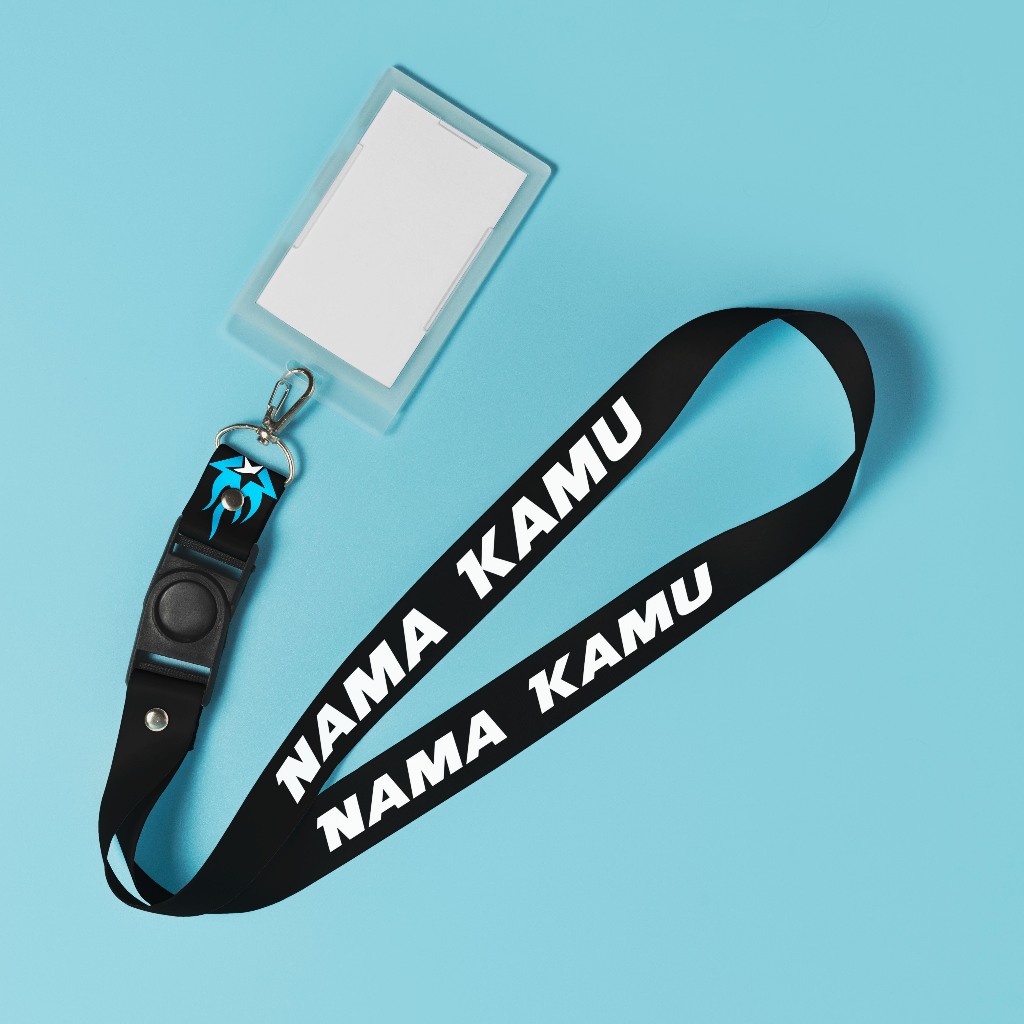 

CUSTOM LANYARD NAMA WARNA POLOS GANTUNGAN KUNCI & UNTUK ID CARD
