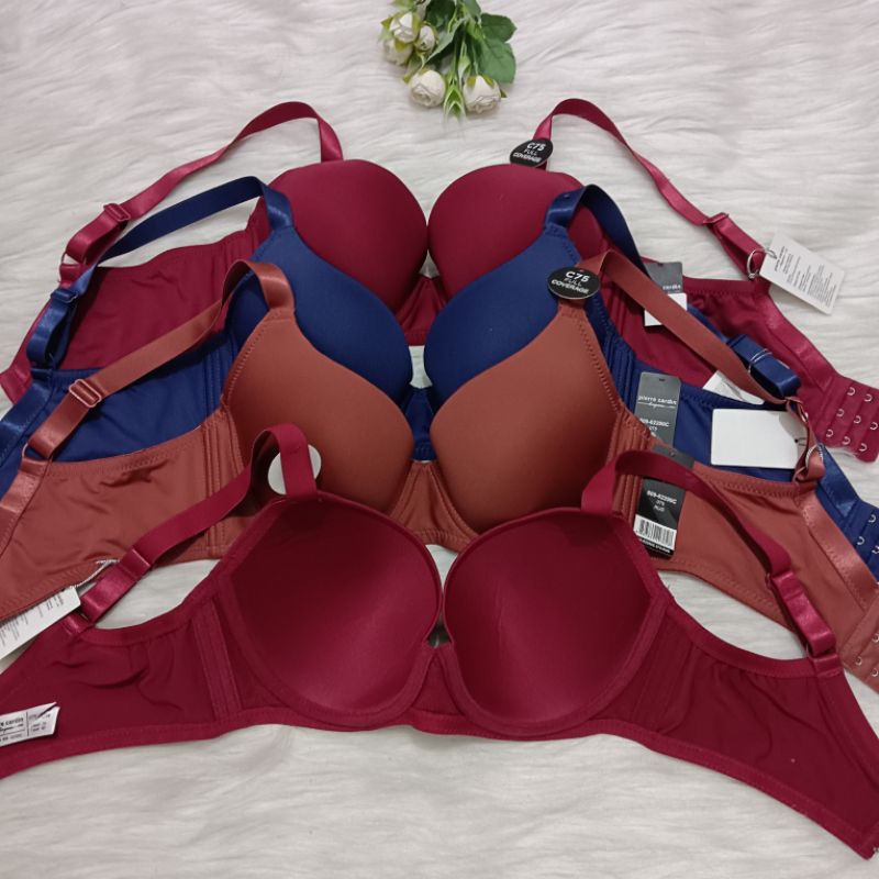 Pierre Cardin Bra berkawat busa sedang full cup size 34/36 cup c
