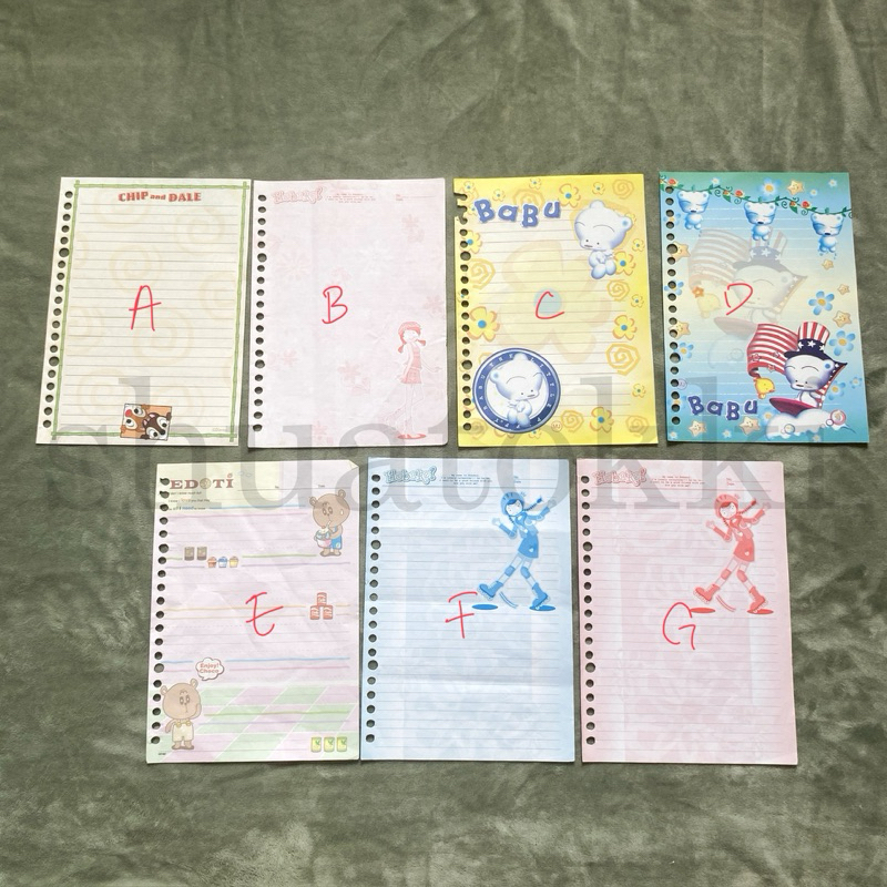 

KOLEKSI KERTAS FILE BINDER A5 GAMBAR HOBAKCHI HELLO KITTY MY MELODY B5 IMUT LUCU GEMAS CANTIK