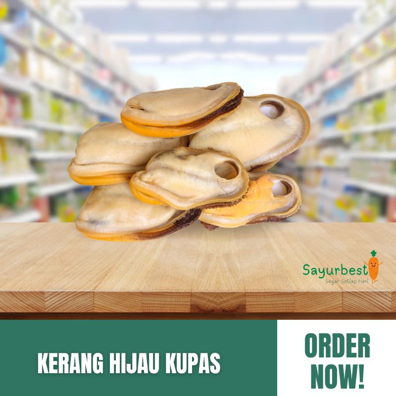 

(PO KIRIM BESOK) Kerang Hijau Kupas