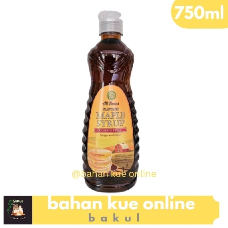 

Maple Sirup All Rose 750ml
