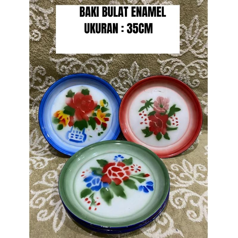 NAMPAN BULAT ENAMEL