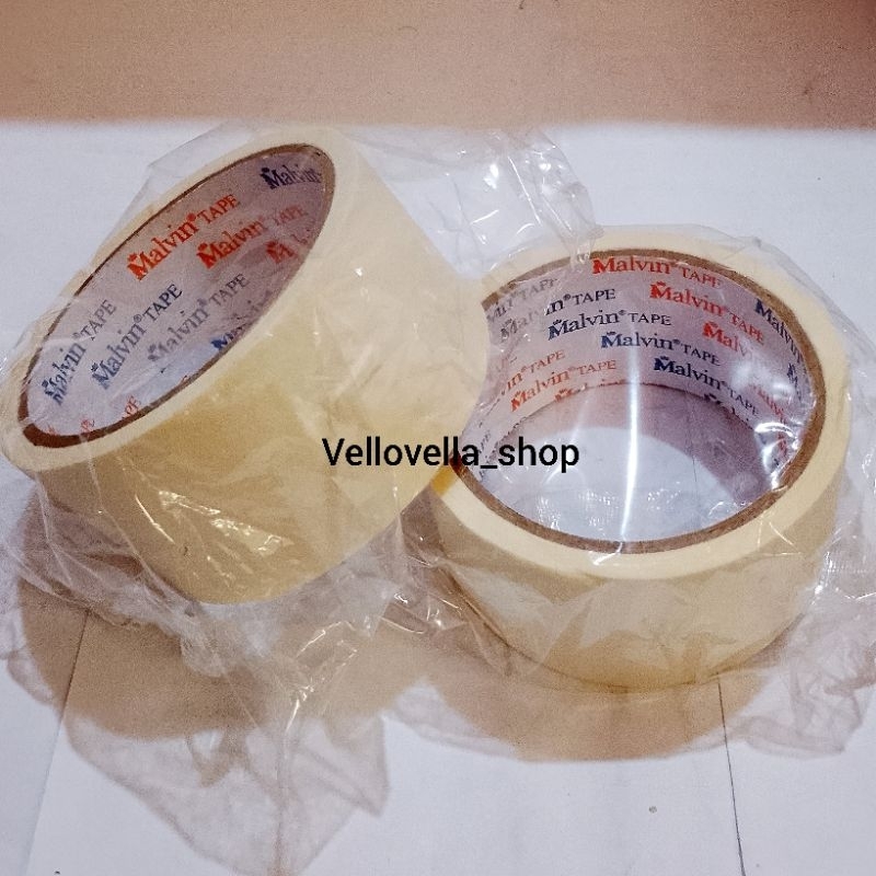 

2 INCH Lakban kertas / lem kertas / isolasi kertas / masking tape