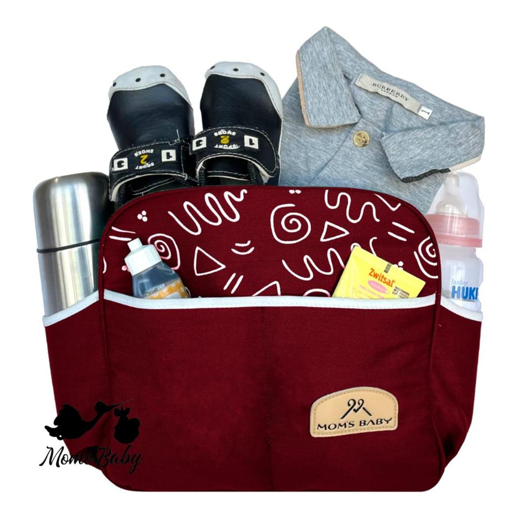 Mom's Baby Tas Bayi Kecil Kenzie Series MBT3080 - Tas Popok Bayi