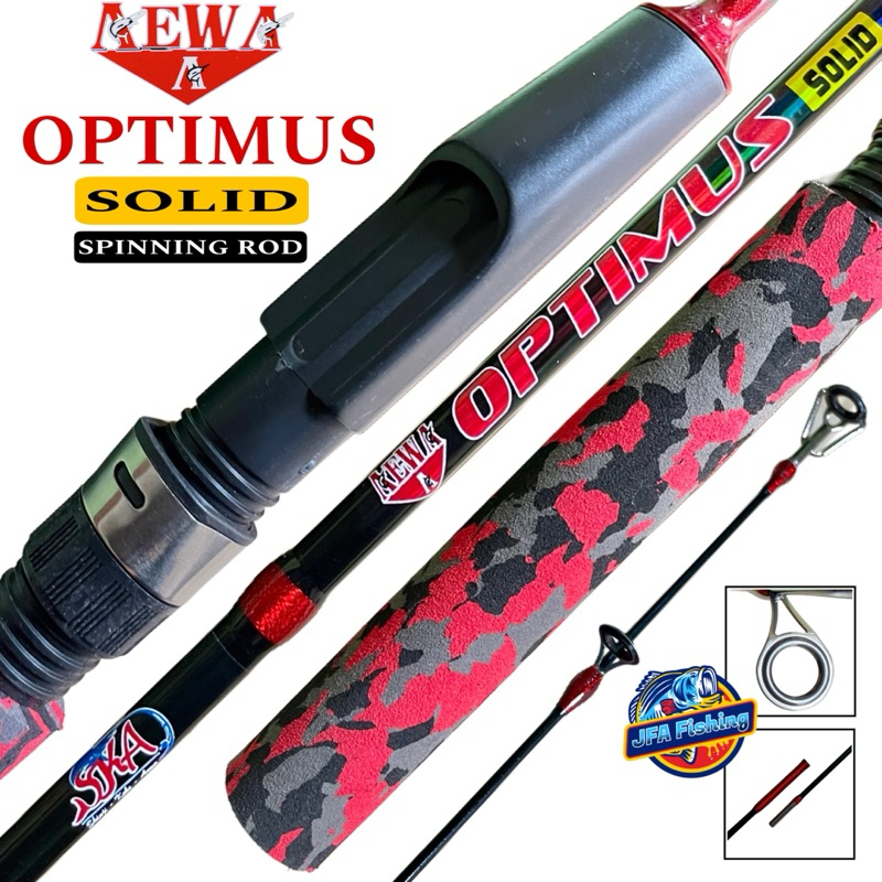 Joran Spinning Rod Aewa OPTIMUS SOLID 120/135/150 Cm