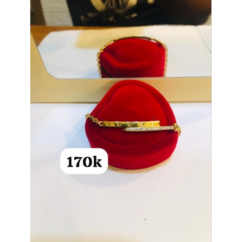 Gelang perak cartier rantai#PERAK925