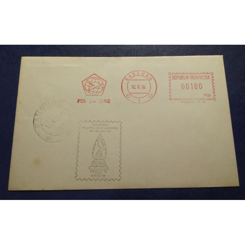 

Sampul Lawas Indonesia Pameran Filateli Dan Lukisan Thn 1994