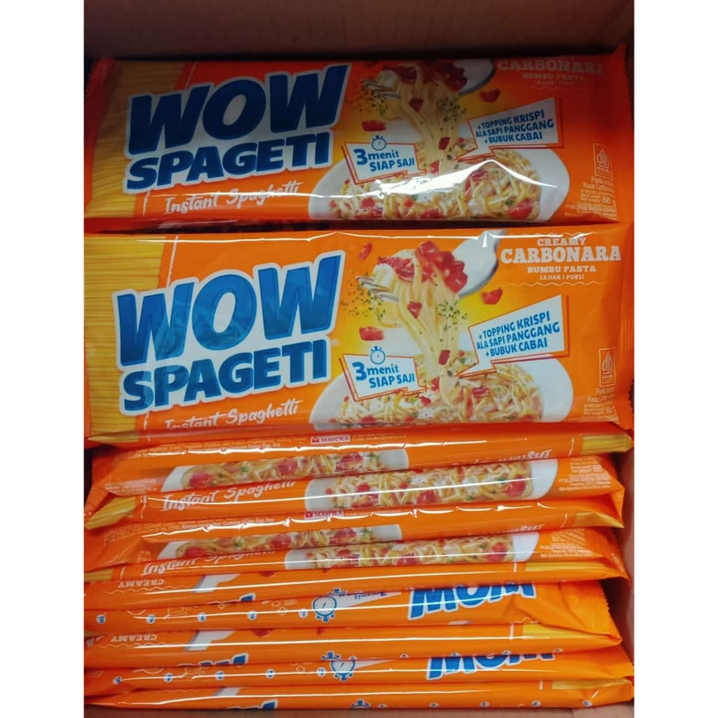 

WOW SPAGETI CREAMY CARBONARA