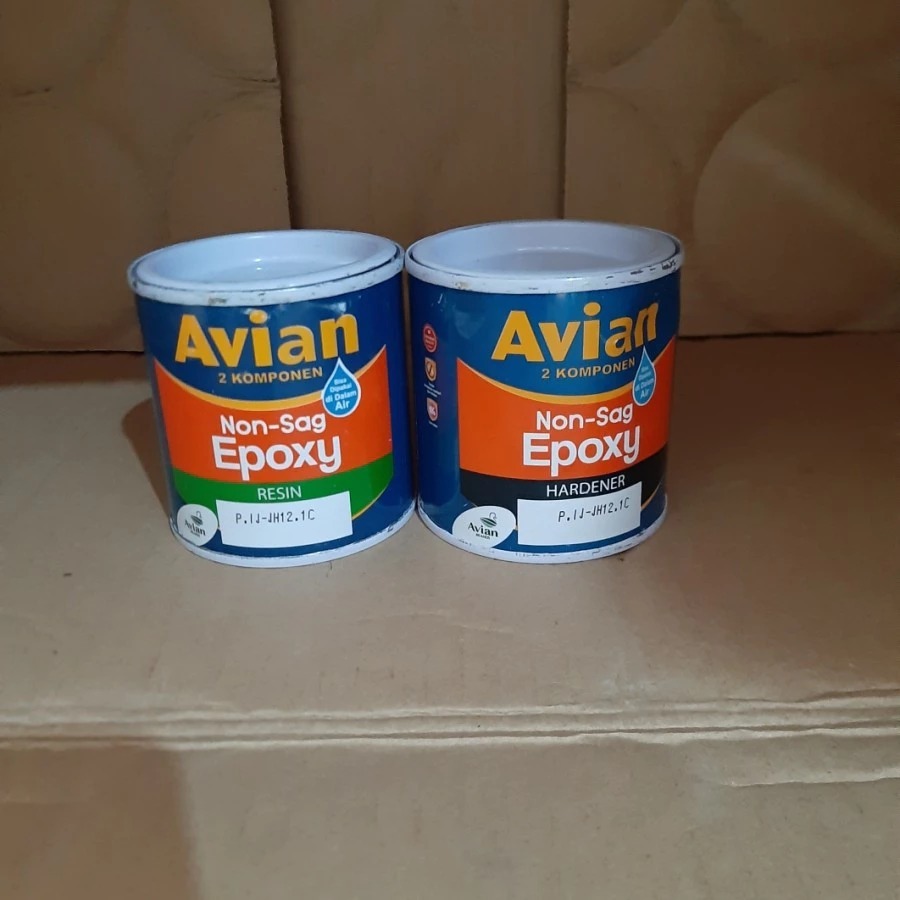 PROMO Lem EPOXY Non Sag Avian 2 Komponen Lem Avian Epoxy Resin & Hardener