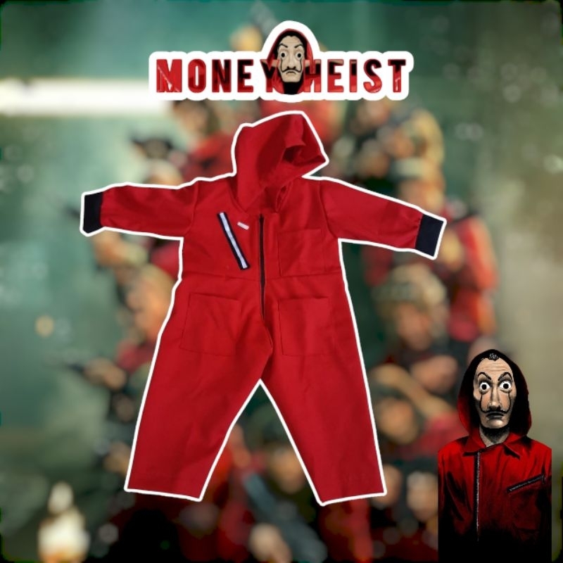 Kostum Money Heist / Baju Money Heist