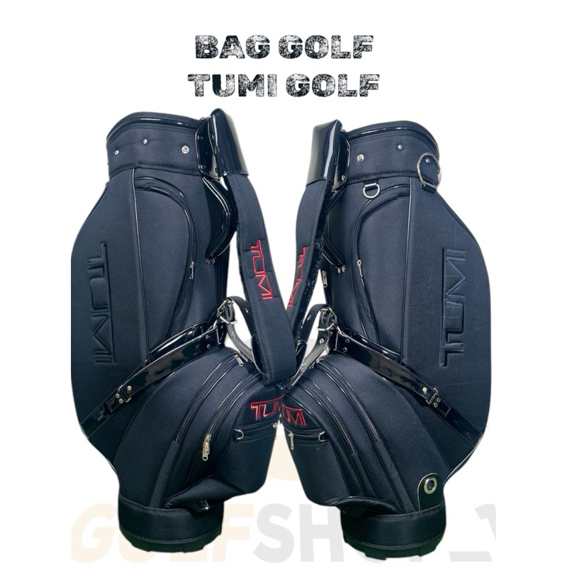 Bag Golf Tumi Premium Tas Stick Golf Tumi Hitam - Cart Bag Golf Tumi