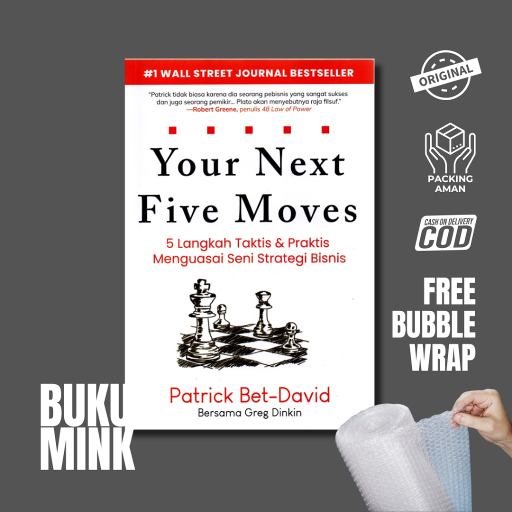 Buku Your Next Five Moves - Patrick Bet-David